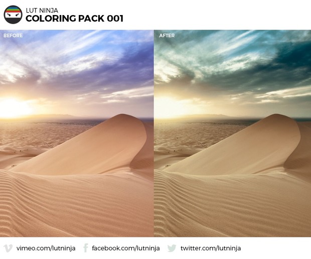 Creative Bundle 3D LUT Color correction grading files PACK by LUT Ninja