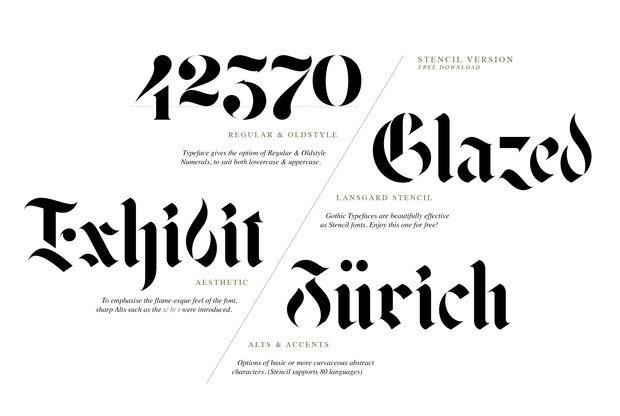 Osgard Stencil | Free Font