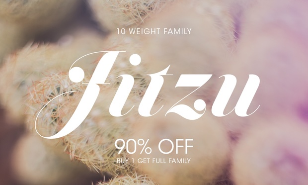 Jitzu Font Family | 90% OFF