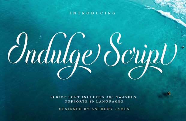 Indulge Script | Font