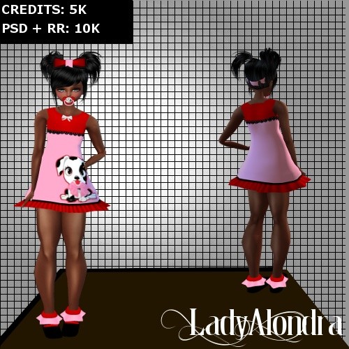 KID DALMATIAN (PSD + RESELL RIGHT)