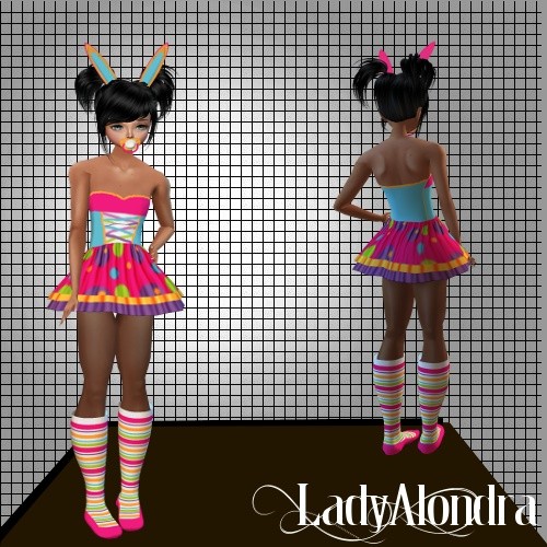 KID BUNNY COSTUME (PSD + RESELL RIGHT)