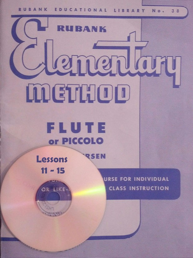 Play-Along MP3 for Rubank Elementary Method for Flute - Lessons 11-15