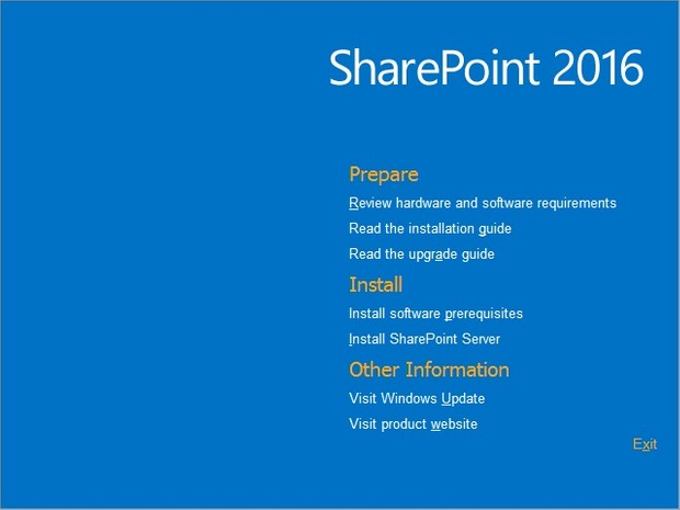SharePoint Server 2016 Config Guide Only