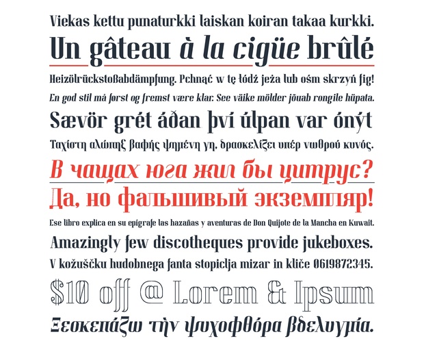 Pitch Display Font