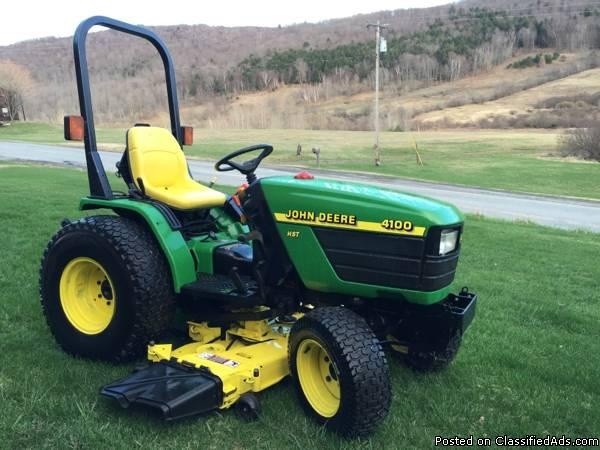 John Deere 4100 Compact Utility Tractors Service Repair Technical Manual