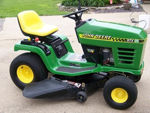 John Deere STX30, STX38, and STX46 Lawn Tractors Service Repair Technical Manual