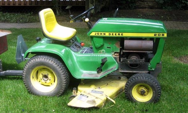John Deere 200, 208, 210,212,214 and 216 Lawn And Garden Tractors Technical Manual