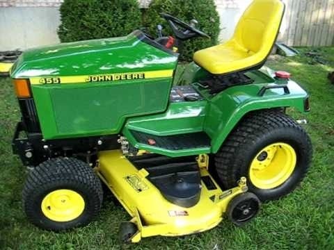 John Deere 415 and 455 Lawn and Garden Tractors Service Repair Technical Manual