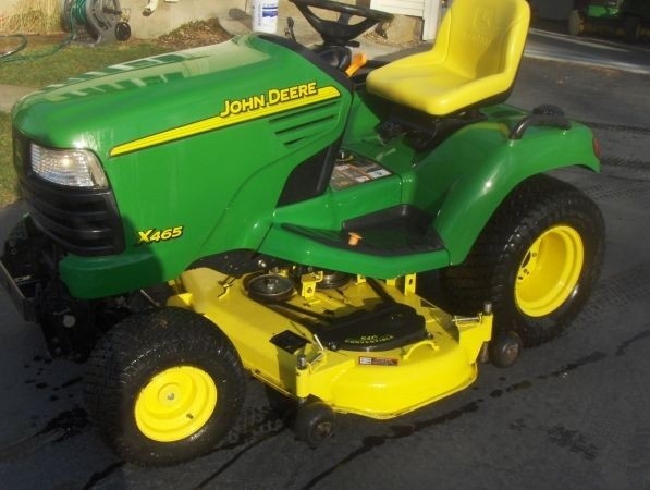 John Deere X465, X475, X485, X575 and X585 Lawn and Garden Tractors Technical Manual