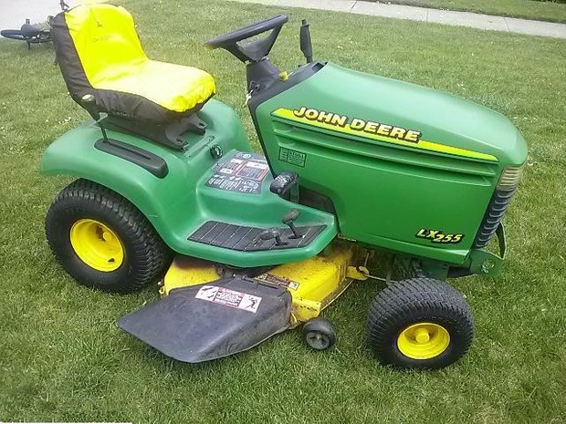 John Deere LX255, LX266, LX277, LX277AWS, LX279 and LX288 Lawn Tractors Technical Manual