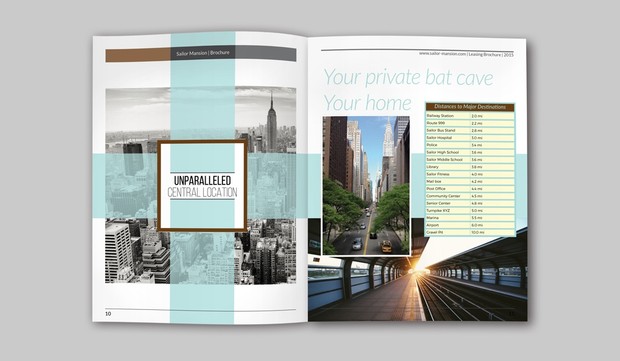 Sailor Mansion - Brochure Template for Luxury Residence Community