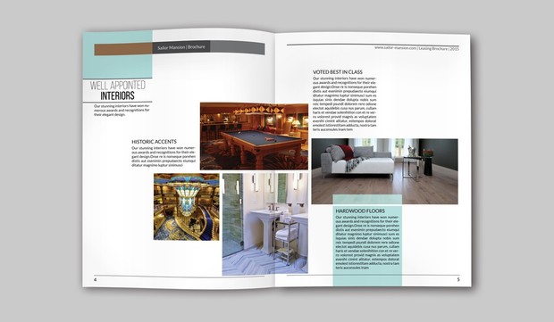 Sailor Mansion - Brochure Template for Luxury Residence Community