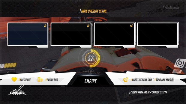 Livestream Overlay | Overwatch V1 /UI