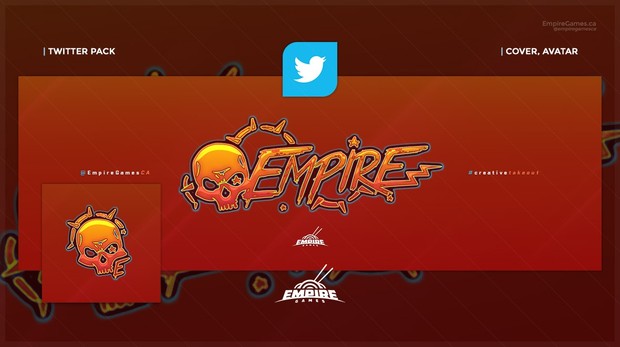 Twitter - Candycore (Cover/Avatar) .PSD