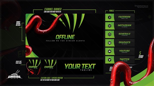 Stream Overlay | Venom V1