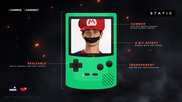 CamBox / FaceCam | Gameboy (Green)
