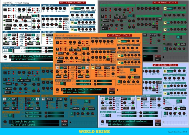 Nielsen EDM Soundset For Synth1 + skins