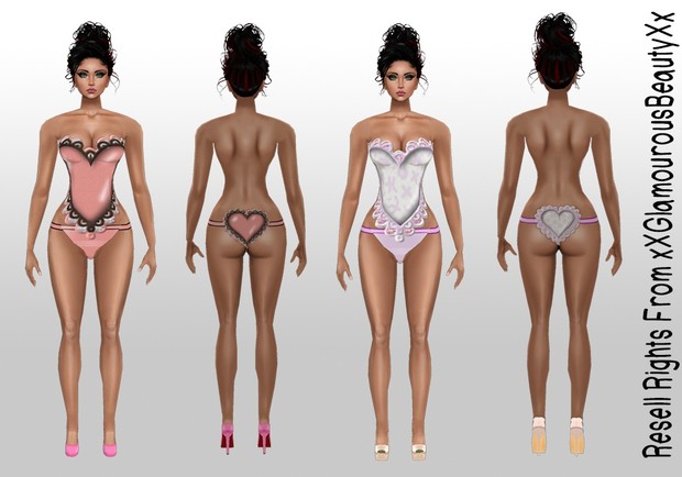 Valentine's Heart Lingerie AP Resell Rights!!!