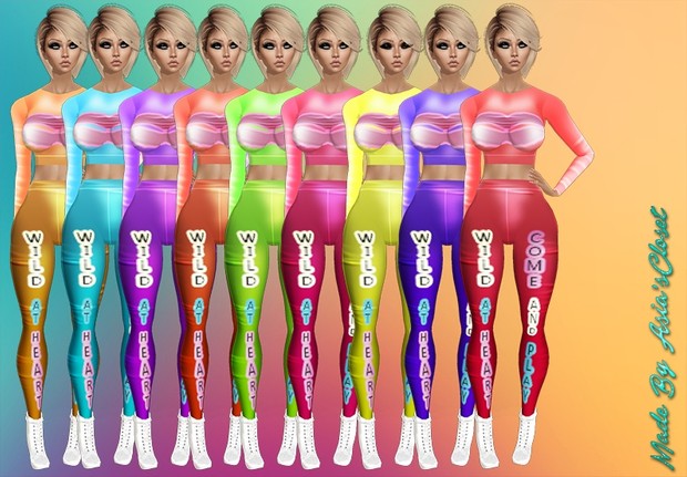 Gradients Play Outfits