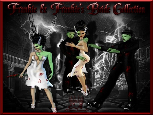 Frankie and His Bride Halloween Catty Only!!!!