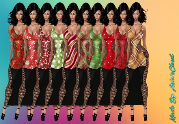 Hottie v2 35 Colors Dresses