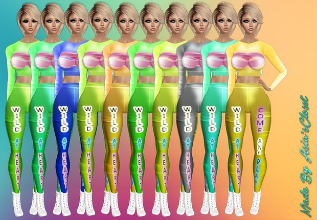 Gradients Play Outfits Resell Rights!!!