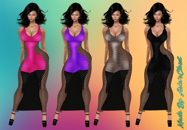 Hottie v1 20 Colors Dresses