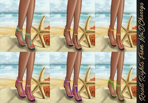Summer Flats Catty Only!!!!