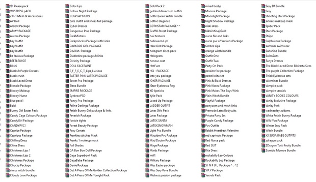 (175) Gothabilly Files Mega Bundle Catty Only!!! (94% Discount) Big Download Worth $925