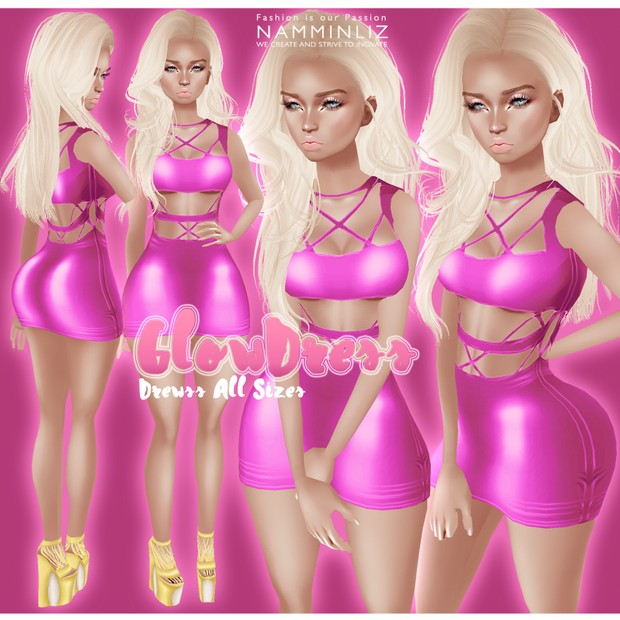 Purple Glow Dress