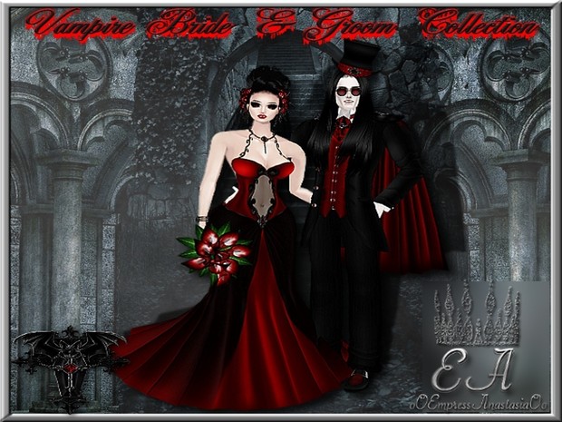 The Vampire Bride and Groom Collection Catty Only!!!!