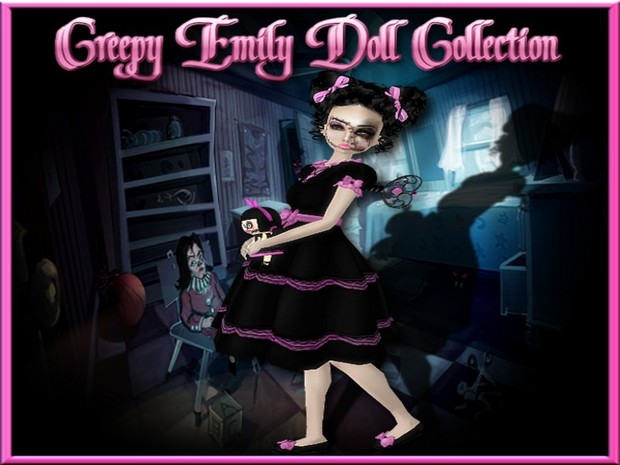 Creepy Emily Doll Collection Catty Only!!!!