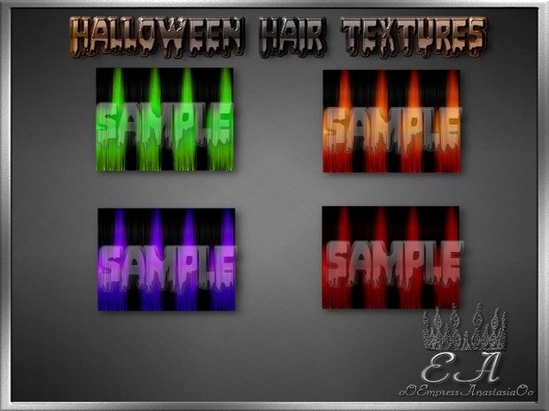 Halloween Hair Textures Catty Only!!!!