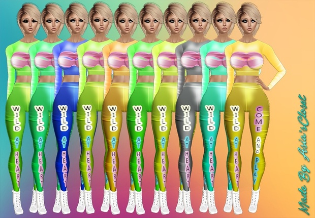 Gradients Play Outfits