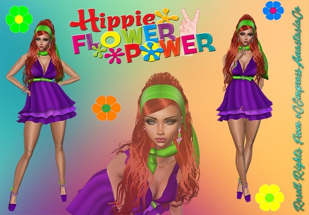 Hippie Flower Power Bundle No Resell 0/3 People Limited