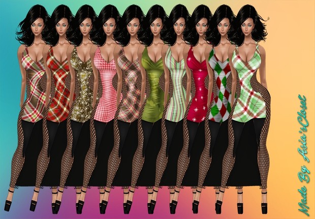 Hottie v2 35 Colors Dresses