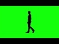 00097_man silhouette walking on green screen seamless loop