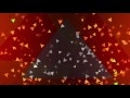 00253_abstract animated colorful triangles falling slowly seamless loop