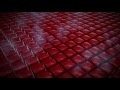 00161_abstract red cubes voxels moving, forming and connecting