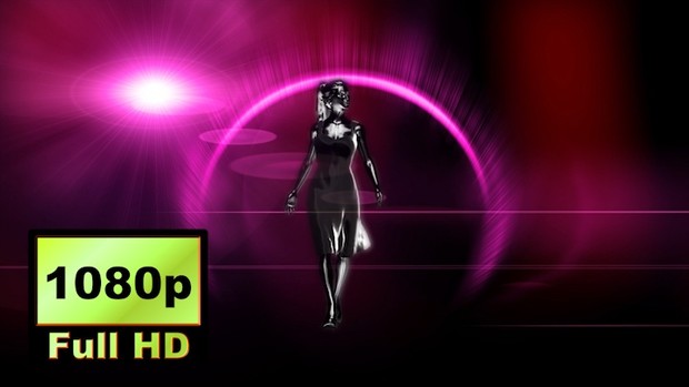 00027_Fashion Model Catwalk 3D animation
