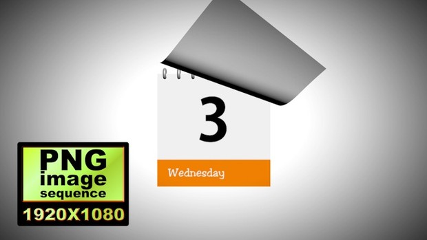 00003_7 days calendar animation_PNG Image Sequence Format