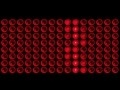 00213_Abstract light bulbs set in rows lighting up seamless loop 2D animation