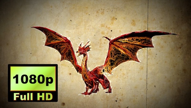 00038_graphic sketch style dragon animation