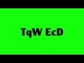 00167_text scramble “the end” animation on green screen