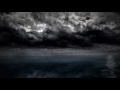 00188_storm clouds over sea with thunders and rain seamless loop 3D animation
