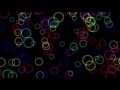 00282_abstract animated colorful circles falling seamless loop 2D animation
