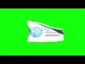 00295_Indira Gandhi National Open University Logo flag waving on green screen
