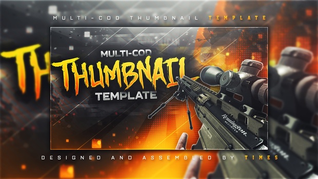 Multi-CoD Thumbnail Template by Times
