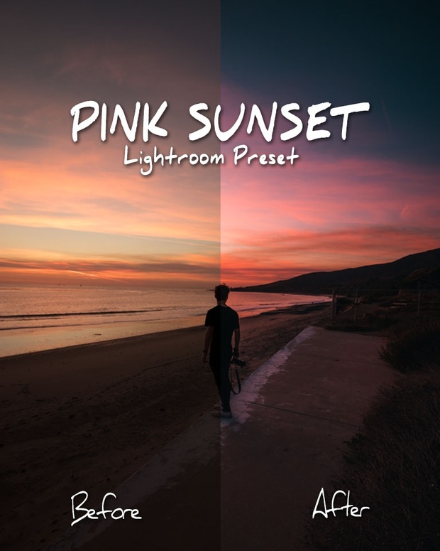 Pink Sunset Preset Pack - @ruusstty